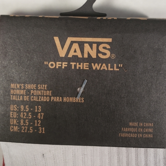 NWT Men's Vans Crew Socks - Picture 5 of 5